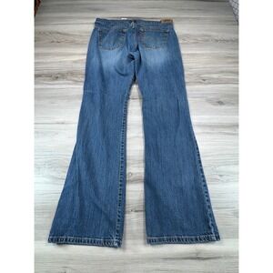 Levis 515 Bootcut Jeans WMNS 14L Blue Medium Wash Mid Rise Stretch Denim 14 Long